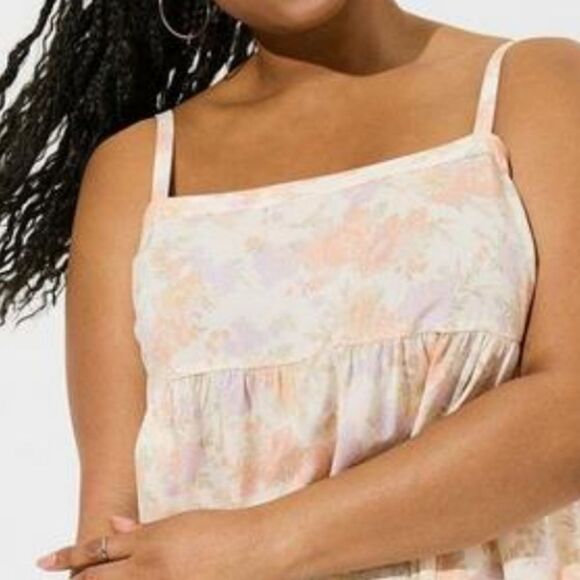 Torrid Mini Challis Sleeveless Sundress - Picture 2 of 5